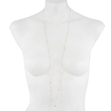 Load image into Gallery viewer, 14k Yellow Gold Cable Chain Necklace Multi-stone Gemstone Ovel and Round Shape
